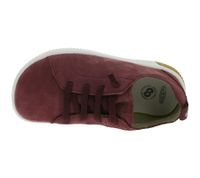 Chaussures pieds nus confortables KEEN Knx Lace Fig/Star pour enfants, en cuir véritable violet, avec technologie anti-odeurs écologique, modèle 1031145
