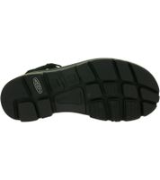 Moderne KEEN UNEEK PLT Tassel Unisex Leder Plateau-Sandalen – Stylische Freizeitsandalen mit innovativem Zwei-Kordel-Design 1030336 Schwarz