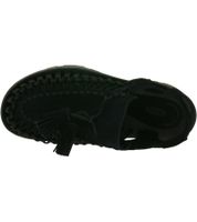 Moderne KEEN UNEEK PLT Tassel Unisex Leder Plateau-Sandalen – Stylische Freizeitsandalen mit innovativem Zwei-Kordel-Design 1030336 Schwarz