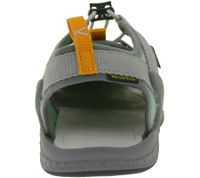 Bequeme KEEN Drift Creek H2 Damen Sandalen EVA-Innensohle mit Fußgewölbeunterstützung Sommer-Schuhe 1028557 Grau/Grün