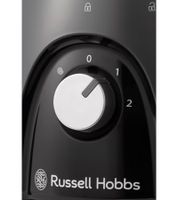 Frullatore a immersione Russell Hobbs con impostazioni di velocità + funzione turbo, Kitchen Helper, accessori lavabili in lavastoviglie, 350 W, 24672-56, nero