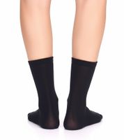 2 Paar TASTIQ Damen-Socken Kinder-Socken Baumwoll-Socken mit Latte Macchiato-Print Weihnachts-Geschenk für Kaffee-Liebhaber lange Strümpfe in stylischer Kaffeebecher-Geschenkbox Braun/Schwarz