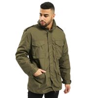 klassische Build Your Brand M65 Herren US-Feldjacke mit separater Innenjacke B3108 Urban in Navy-Blau, Schwarz und Oliv-Grün