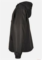 Build your Brand Herren Sommer Windbreaker wasserabweisende Hoodie-Jacke B3162 in Oliv-Grün oder Schwarz