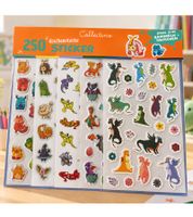Collectino 250 Dragon-Themed Stickers – Ideal for Collecting and Trading **B-Stock – Inspected & Fully Functional** – Multicolored