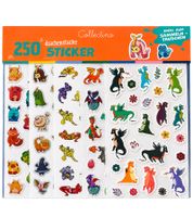 Collectino 250 Dragon-Themed Stickers – Ideal for Collecting and Trading **B-Stock – Inspected & Fully Functional** – Multicolored