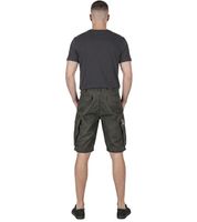 Durable Brandit Vintage Cargo Shorts – military-style cotton Bermuda shorts in Camouflage Beige, Camouflage Green, and Anthracite Grey