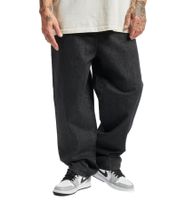 Lässige URBAN CLASSICS Herren Jeans im Loose Fit mit weitem Bein Baumwoll-Jeans Baggy Denim Hose in Schwarz/Grau oder Schwarz