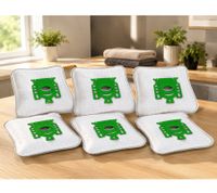Paquete de 6 bolsas para aspiradora Swirl M40/M50 con filtro EcoPor (6 bolsas de filtro de polvo + 1 microfiltro, suministro para un año) **Producto de segunda mano – Probado y en perfecto estado** Blanco/Verde