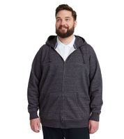 klassische BLEND BT Velno Herren Kapuzenjacke mit Reißverschluss Sweatjacke Große Größen 20714928ME in Grau, Blau oder Schwarz