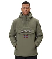 NAPAPIJRI Rainforest Pocket 2 Water-Resistant Anorak/Winter Jacket (NP0A4GMD) in Khaki Green or Dark Grey