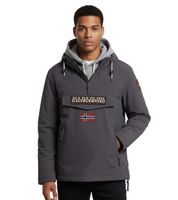 NAPAPIJRI Rainforest Pocket 2 Water-Resistant Anorak/Winter Jacket (NP0A4GMD) in Khaki Green or Dark Grey
