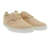Lightweight GROUNDIES La Paz barefoot shoes for women – low-top mesh sneakers with TrueSense sole; sustainable, vegan lace-up shoes (GND-130264) in Pink or Khaki