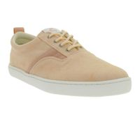 Lightweight GROUNDIES La Paz barefoot shoes for women – low-top mesh sneakers with TrueSense sole; sustainable, vegan lace-up shoes (GND-130264) in Pink or Khaki