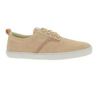 Lightweight GROUNDIES La Paz barefoot shoes for women – low-top mesh sneakers with TrueSense sole; sustainable, vegan lace-up shoes (GND-130264) in Pink or Khaki
