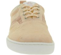 Lightweight GROUNDIES La Paz barefoot shoes for women – low-top mesh sneakers with TrueSense sole; sustainable, vegan lace-up shoes (GND-130264) in Pink or Khaki