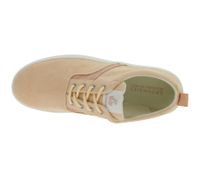 Lightweight GROUNDIES La Paz barefoot shoes for women – low-top mesh sneakers with TrueSense sole; sustainable, vegan lace-up shoes (GND-130264) in Pink or Khaki