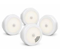BRILO LED Sensor Lights 4-Piece Set with Motion & Twilight Sensor 4x60lm 3000K **B-Grade – tested & fully functional** in White