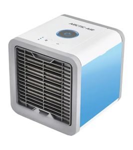 Enfriador de aire Livington Arctic Air con tecnología Hydro-Chill, enfriador evaporativo, 3 velocidades y niveles de enfriamiento, 10 W **Producto de segunda mano – Probado y en perfecto funcionamiento** 8414518 Blanco