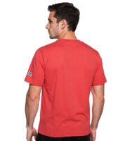 European League Of Football Helvetic Guards Herren T-Shirt mit großem Frontprint Baumwoll-Shirt in Grau oder Rot
