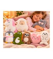 Cozy ESK cherry stone pillow with a cute design – warming pillow (random pattern selection)