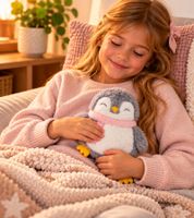 Cozy ESK cherry stone pillow with a cute design – warming pillow (random pattern selection)