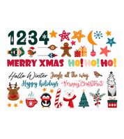 10-20 Kerzen in Mystery Kerzen Box mit Weihnachtsbaum-Tattoo Kerzen im Mix