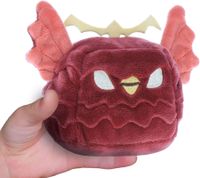 BLOX FRUITS Collectible Plush Mystery Plush Series 1 – Blizzard Fruit, Rocket Fruit, Light Fruit, Owl Fruit, Love Fruit, Smoke Fruit, Love Fruit Permanent & Sound Fruit (1 of 8 selected at random, includes DLC code, 10 cm)