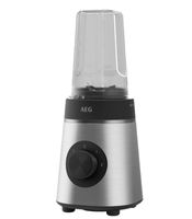 AEG CB4-1-6ST with 3 bottles & chopper Deli 4 Stainless Steel Blender (350 Watts, 0.92 L) **B-Stock – Inspected** Silver/Black