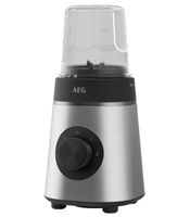 AEG CB4-1-6ST with 3 bottles & chopper Deli 4 Stainless Steel Blender (350 Watts, 0.92 L) **B-Stock – Inspected** Silver/Black