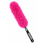 steinbach Mikrofaser XL-Staubwedel flexibel und biegsam statisch aufgeladen **B-Ware – geprüft** Pink/Grau