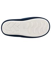 Chaussons douillets Camprella pour hommes et femmes, disponibles en plusieurs motifs, avec intérieur confortable en microfibre ; coloris : bleu marine, gris, rose et rose clair.