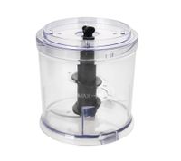 500ml Emerio Mini Picadora MC-128696 250W con 4 Cuchillas de Acero Inoxidable & Pies Antideslizantes **Producto de segunda selección – probado** Negro