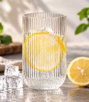4 Stück DR Home Division Trinkglas 4 x 260 ml für alle Getränke geeignet **B-Ware – geprüft** in Weiß