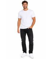 Lot de 7 T-shirts pour homme FRUIT OF THE LOOM en pur coton, col rond, manches courtes, blanc