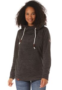 Lakeville Mountain women’s Tanji fleece pullover with hood Black