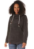 Lakeville Mountain women’s Tanji fleece pullover with hood Black