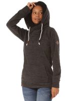 Lakeville Mountain women’s Tanji fleece pullover with hood Black