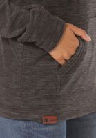 Lakeville Mountain women’s Tanji fleece pullover with hood Black