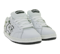 etnies Cinch SMU Unisex Skater Sneakers with Spider Print – 430700000-4199 – White/Black