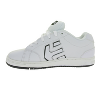 etnies Cinch SMU Unisex Skater Sneakers with Spider Print – 430700000-4199 – White/Black