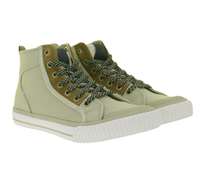 Baskets montantes pour femme ICEPEAK Dale – Chaussures décontractées à lacets – 9-75235-030 – Beige