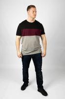 Lakeville Mountain T-Shirt for Men Anui Black Cabernet/Mid Grey Heather
