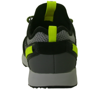 ICEPEAK Alba Women’s Outdoor Sneaker – Lightweight Trekking/Casual Shoe 375236-990 Black/Grey/Neon Yellow