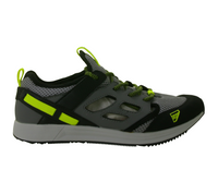 ICEPEAK Alba Women’s Outdoor Sneaker – Lightweight Trekking/Casual Shoe 375236-990 Black/Grey/Neon Yellow