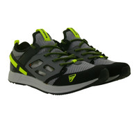 ICEPEAK Alba Women’s Outdoor Sneaker – Lightweight Trekking/Casual Shoe 375236-990 Black/Grey/Neon Yellow