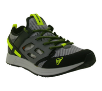 ICEPEAK Alba Women’s Outdoor Sneaker – Lightweight Trekking/Casual Shoe 375236-990 Black/Grey/Neon Yellow