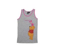 2-Pack Disney Winnie the Pooh Kids' Cotton Undershirts – Sleeveless Tank Tops with Different Designs – Multicoloured