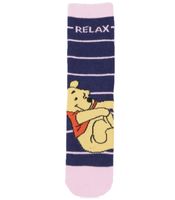 4-Pair Pack of Disney Winnie the Pooh Cotton Socks for Kids – Comfortable socks for children featuring Winnie the Pooh in 4 different designs – Multicolored