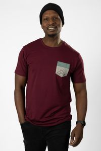 Lakeville Mountain T-Shirt for Men Kungur Cabernet
